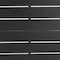 Armen Living Argiope Outdoor Patio Round Coffee Table in Black Aluminum 840254332553 - alternate 2